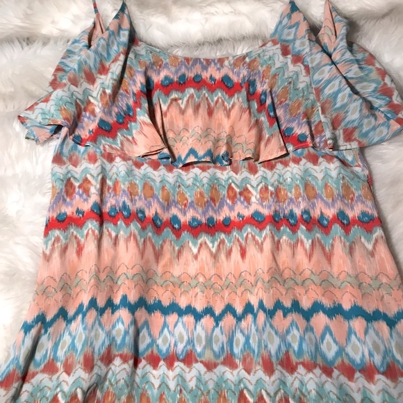 Threads 4 Thoughts Printed Low Back Mini Dress - Picture 4 of 8